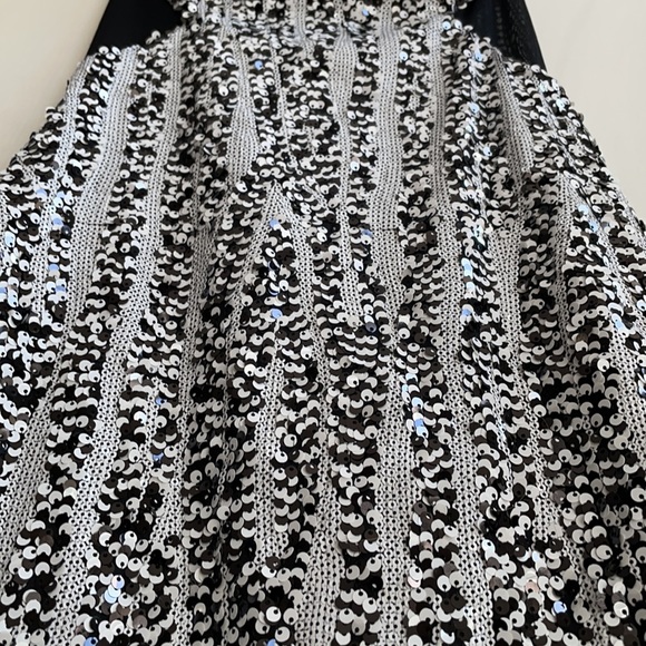 Bebe Strapless Sequin Dress - Picture 3 of 7